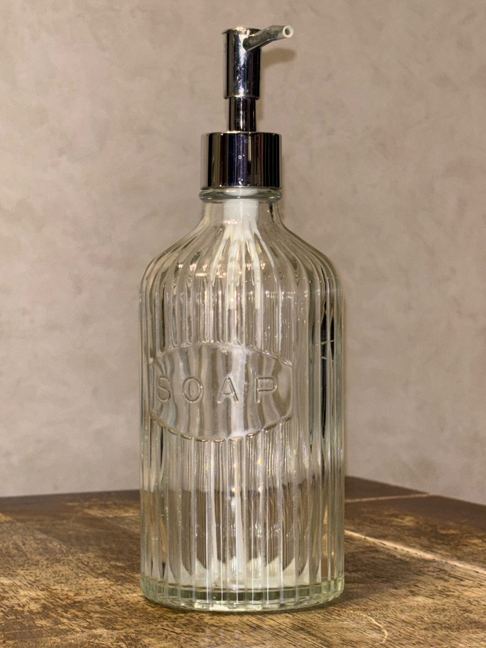 Beautiful, Glass, Soap Despenser